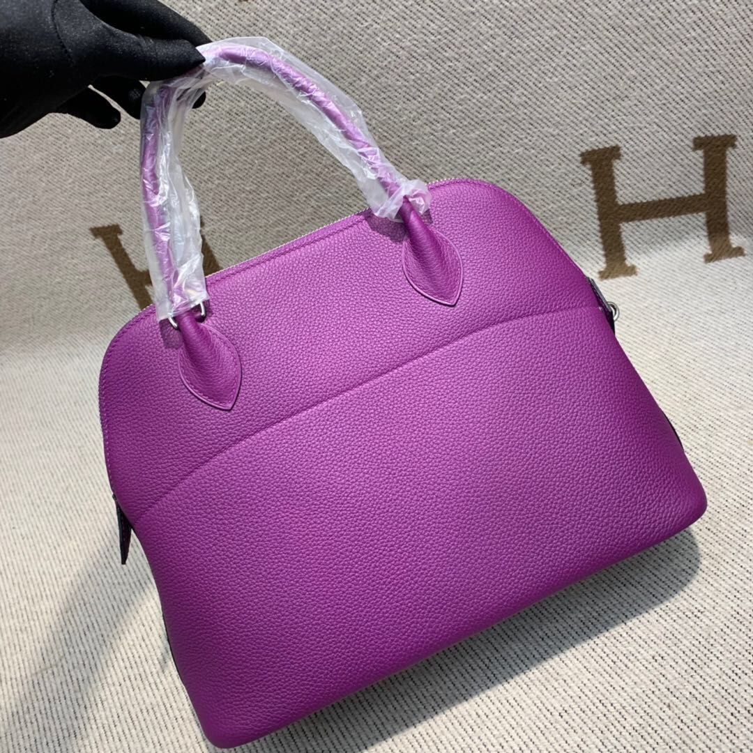 에르메스 볼리드31 아네모네 은장 끌레망스 가죽